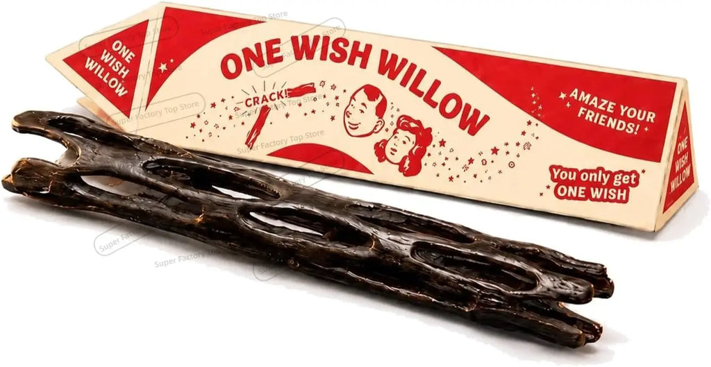 3D Printed One Wish Willow Stick with Box Black Willow Break And Wish Sticks Multi-Purpose Wishing Figurine Gifts for Friends