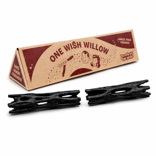 One Wish Willow Stick Multi-Purpose Black Willow with Box Magic Stick Ornaments Fans Halloween Party Gift Prop 3D Printed